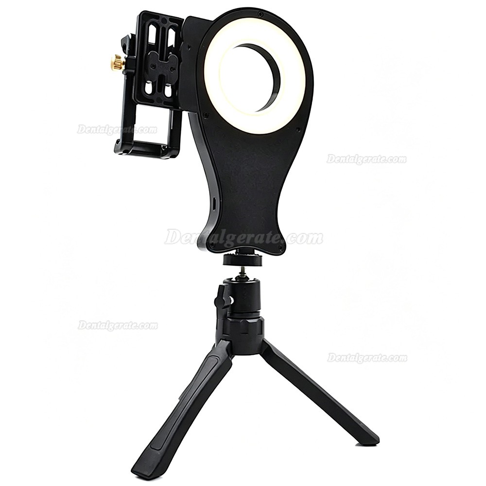 LED-Ringleuchten f&uuml;r Dentalfotografie mit 3 Farbtemperaturmodi